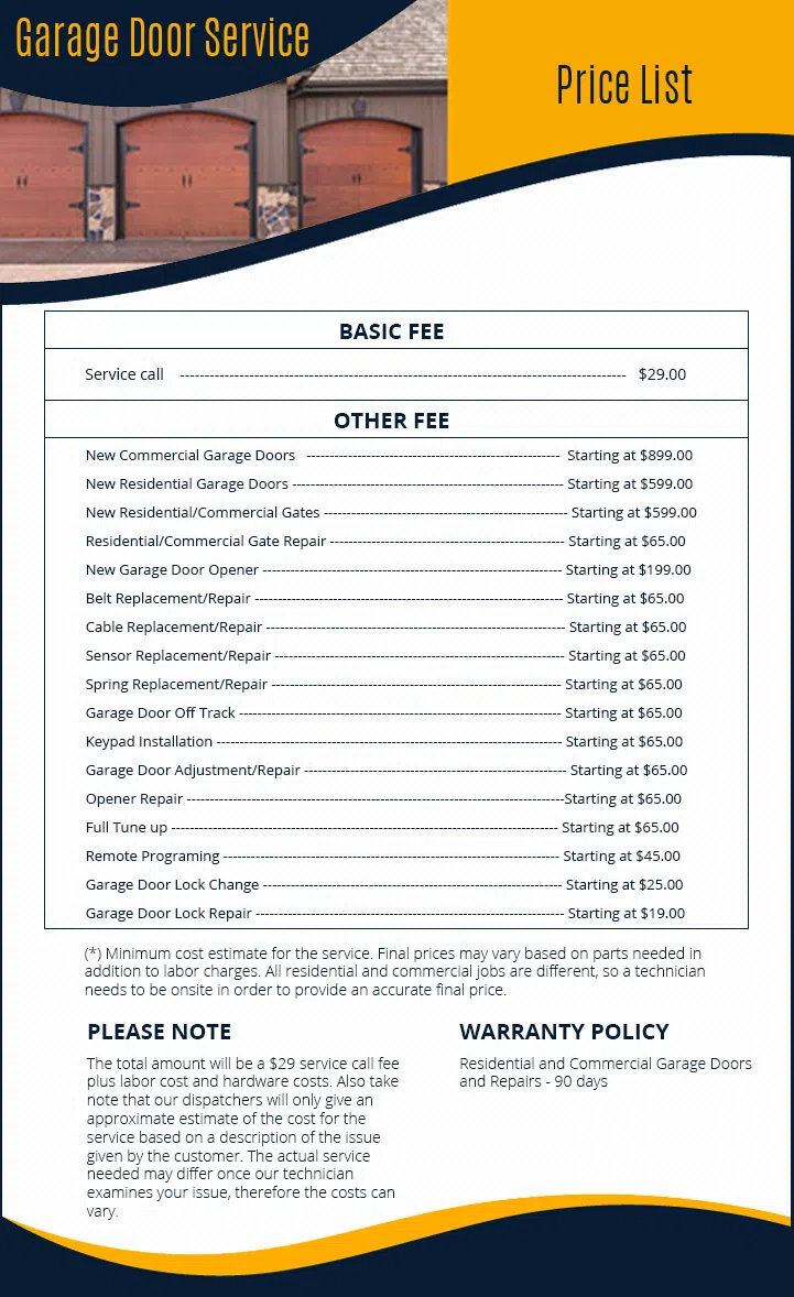 Global Garage Door Service Brookpark, OH 440-367-8756